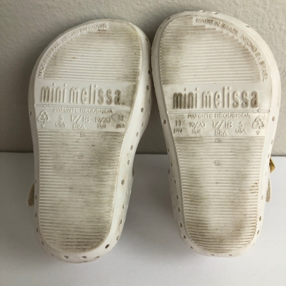 Mini Melissa Furadinha Pineapple Mary Jane Shoes - Picture 8 of 9